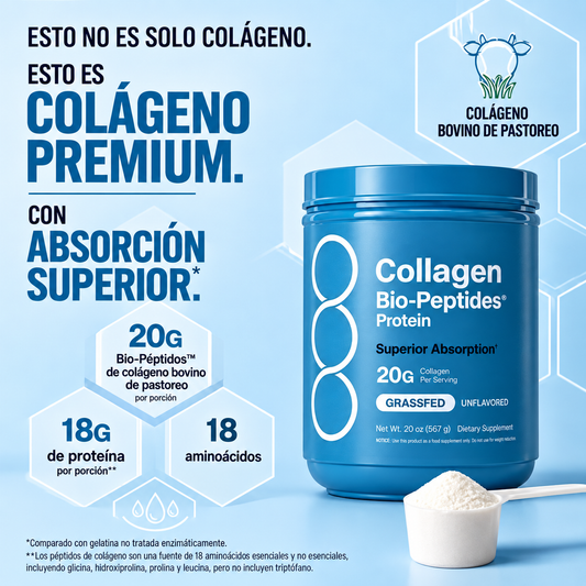 Colágeno en Polvo, Péptidos de Colágeno Hidrolizado, Sin Sabor, Fácil de Mezclar, Suplemento Nutricional Diario de Belleza, Colágeno en Polvo con Alto Contenido de Proteína